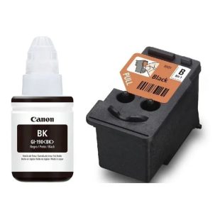 KIT DE CABEZALES BH-1 CANON MAS BOTELLA GI-190 BLACK