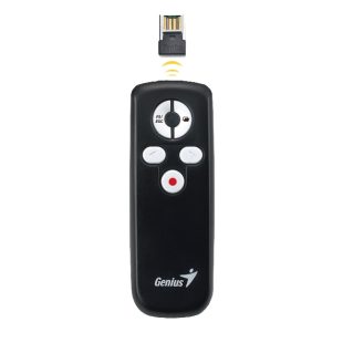 Apuntador Laser GENIUS 100 USB Media COLOR Negro