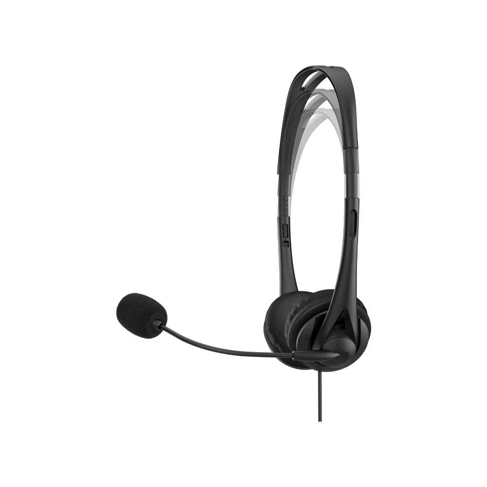 Diadema HP G2 USB On-Ear Negra conexión USB,Micrófono flexible con sistema de bloqueo ruido de fondo,Práctico sistema. Control de volumen y silencio en el cable,Liviana y practica de fácil y rápida conexión,Compatible con sistemas Windows, macOS, Chrome OS,Disfruta de la garantía directa con HP por 12 meses. - Image 4