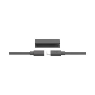 Cable LOGITECH Para Microfono Camara Meetup COLOR Negro