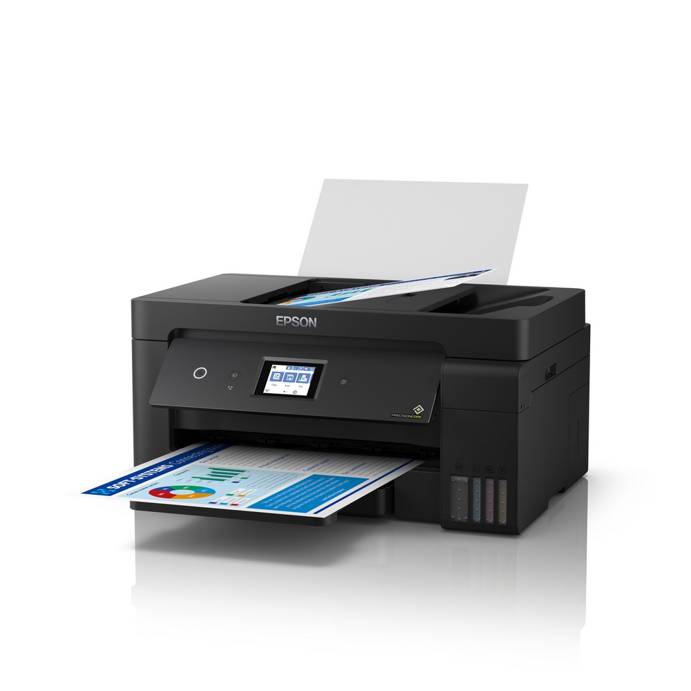 Impresora Multifuncional EPSON Tabloide Ecotank L14150 COLOR Negro - Image 4