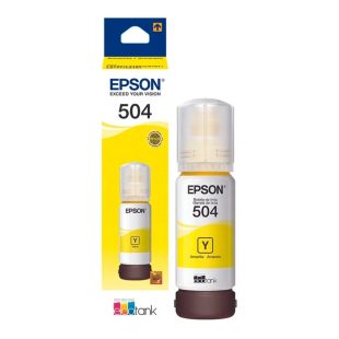 Botella de Tinta EPSON T504420 AL L4150/L4160 COLOR Amarillo