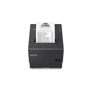Impresora Epson Térmica de Recibos TM-T88VII-012; Puertos: USB+Ethernet+Serial, Autocortador, Ancho: 80mm/58mm, Velocidad: 500mm/s, Incluye fuente (4 años de Garantía)