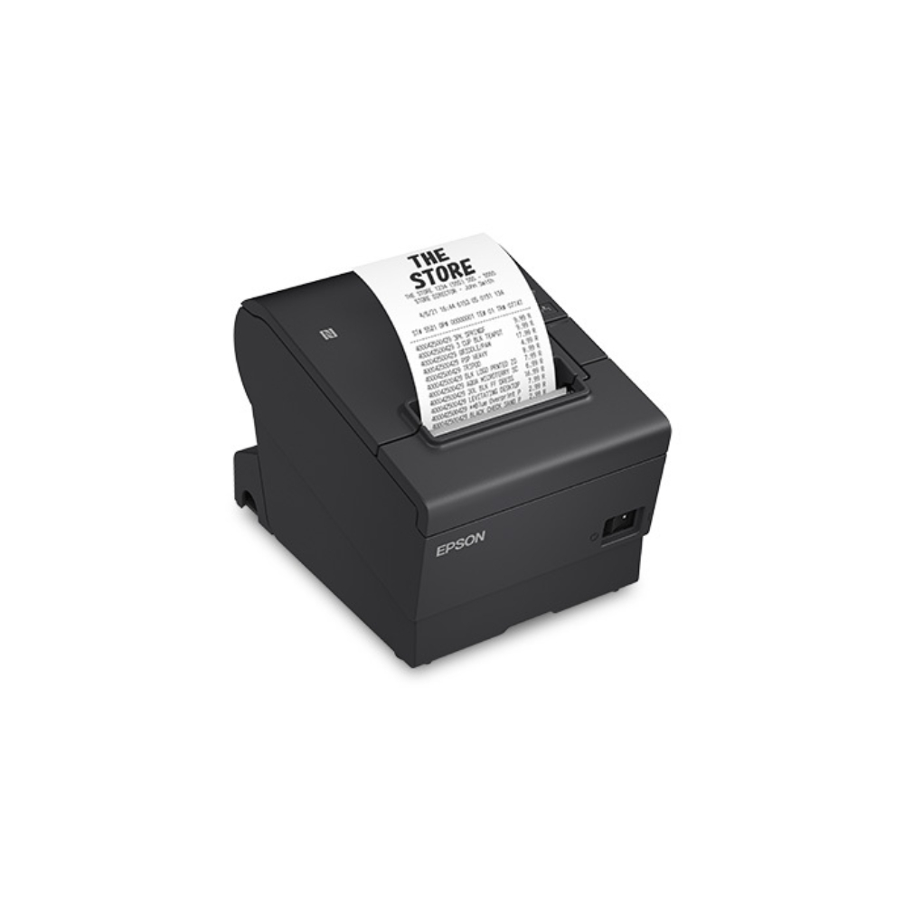 Impresora Epson Térmica de Recibos TM-T88VII-012; Puertos: USB+Ethernet+Serial, Autocortador, Ancho: 80mm/58mm, Velocidad: 500mm/s, Incluye fuente (4 años de Garantía) - Image 3