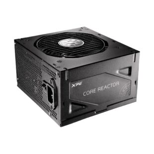 XPG CORE REACTOR II VE, Black, 80+ Gold, Full Modular, 850W, ATX 24×1, EPS 8×2, PCIE 6+2×3, MOLEXx2, 12VHPWRx1, SATAx6, TW Capacitor,