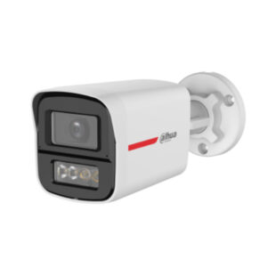 Cámara Analoga Tipo Bala de 2MP WizColor/ Imagen 24 Horas a Color/ Corrección de Distorsión de Imagen mediante IA/ Iluminador Dual Inteligente/ Hasta 50m de Dist de Ilumin/ Doble Mic Incorp/ Campo de Visión de Hasta 101°