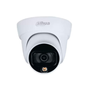 Cámara Dahua  Domo   FULL COLOR 2 MP, Lente fijo 2,8mm, 4en1 (CVI/TVI/AHD/CVBS), DWDR, Smart IR20m, Plástica,  IP67 12VDC.