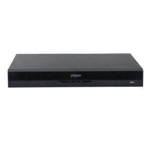 Grabador NVR de Video IP 16CH/2HDD 1U/Admite los formatos de decodificación Smart H.265+/Máx. 384/384/384 Mbps de ancho de banda/Admite cámaras IP con una resolución de hasta 32 MP/admite detección y reconocimiento de rostros de 2 canales, hasta 20 bases de datos de rostros y 20 000 imágenes de rostros/Protección perimetral de 4 canales; SMD Plus