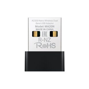 Adaptador Mercusys USB inalámbrico nano de doble banda AC650