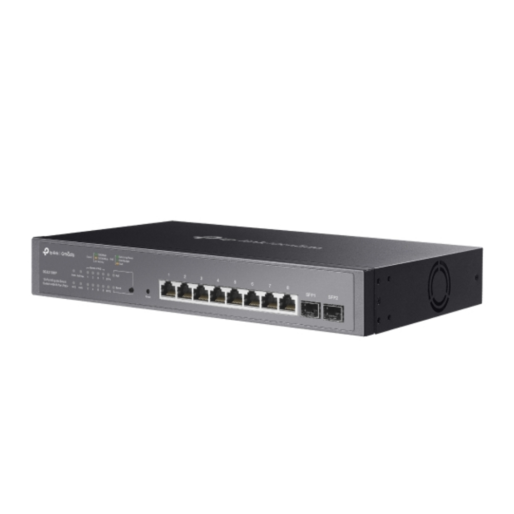 Switch administrable con 8 puertos Gigabit RJ45 PoE y 2 ranuras SFP, todos los puertos RJ45 admiten el estándar 802.3af / at (PoE +) con un presupuesto total de energía PoE de 150Watts y funciones útiles de administración de energía PoE. El conmutador proporciona un alto rendimiento, QoS de nivel empresarial, estrategias de seguridad útiles y funci - Image 3