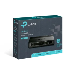 Switch de 16 puertos a 10/100Mbps de escritorio