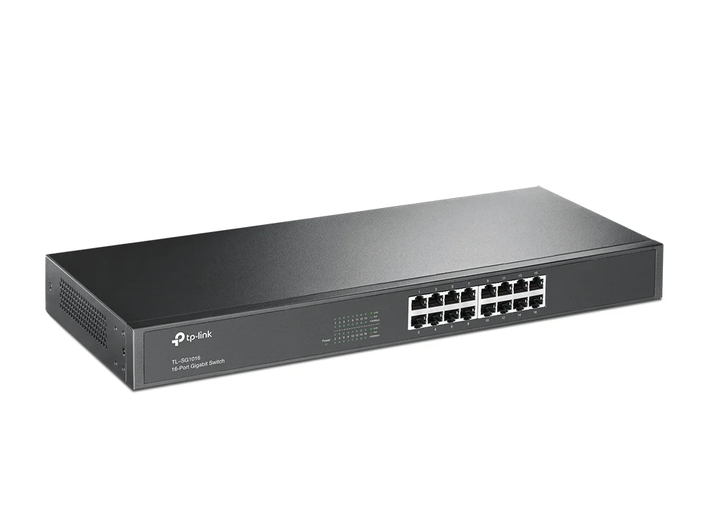Switch de montaje en rack Gigabit de 16 puertos - Image 3