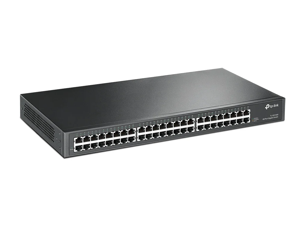 Switch para montaje en rack Gigabit de 48 puertos