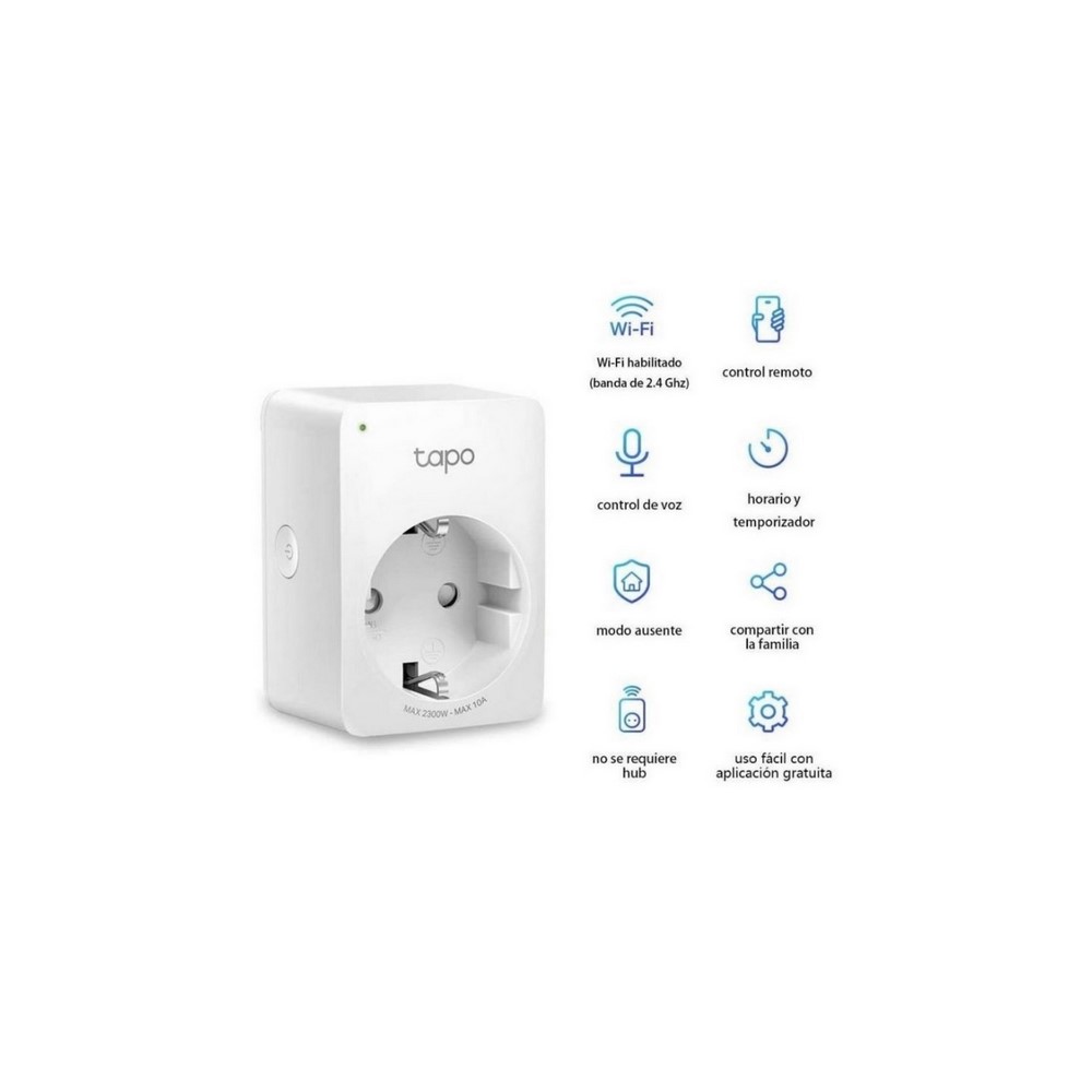 Mini Enchufe TPLINK Inteligente Wifi COLOR Blanco - Image 2