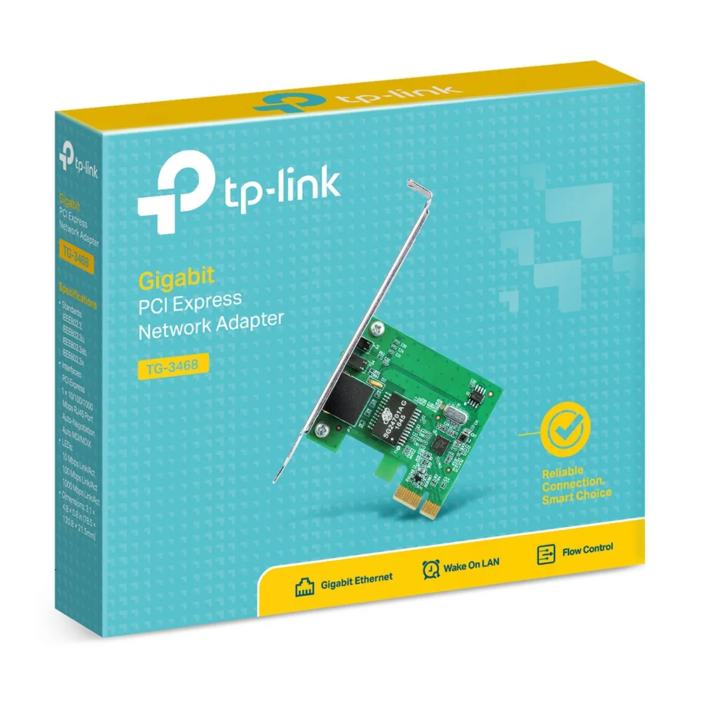 Tarjeta de red Tp- link Gigabit PCI Express de 32 bit